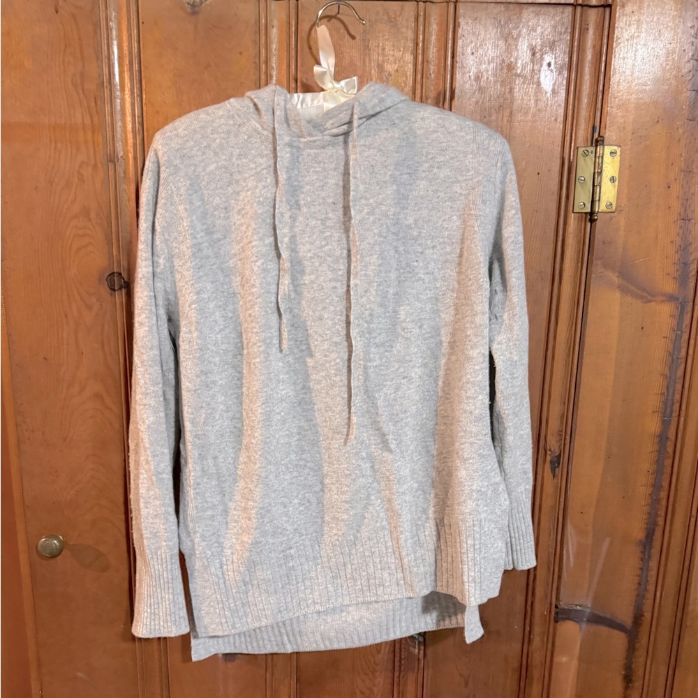 Banana Republic Gray Hoodie Sweater